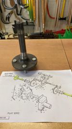 Semiasse per trattorino rasaerba Play Green Gianni Ferrari