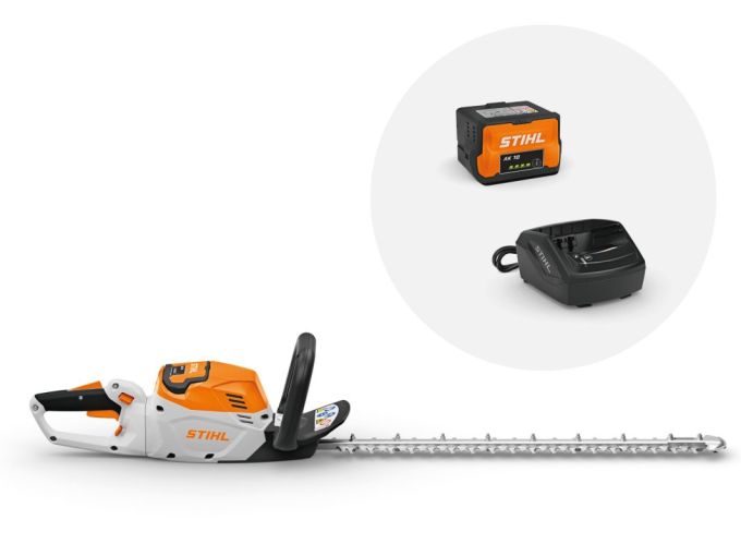 HSA 60 con batteria AK 10 e caricatore standard AL 101