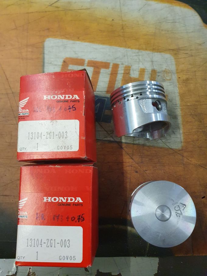 Pistone per rasaerba Honda HR 173 diametro maggiorato +0.75