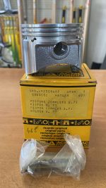 Pistone completo di spinotto e fasce elastiche diametro 72.5 mm per Acme