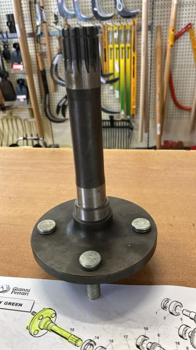 Semiasse per trattorino rasaerba Play Green Gianni Ferrari